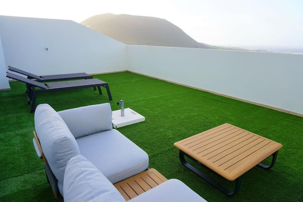 Edif La Luz Apartment No 4 With Big Private Terrace Los Silos Esterno foto