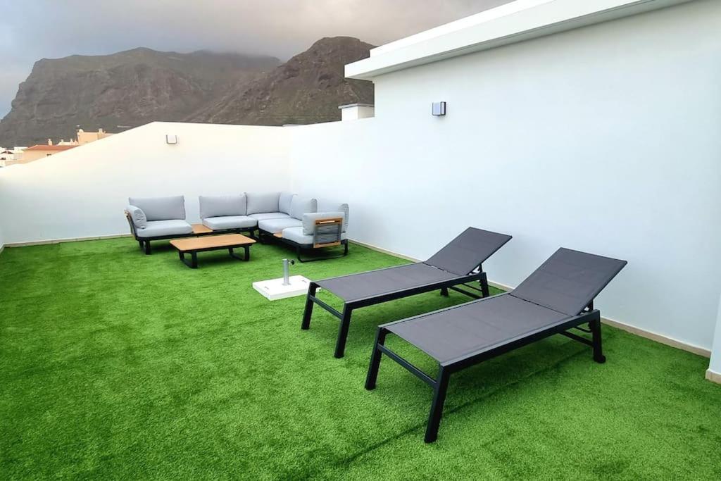 Edif La Luz Apartment No 4 With Big Private Terrace Los Silos Esterno foto